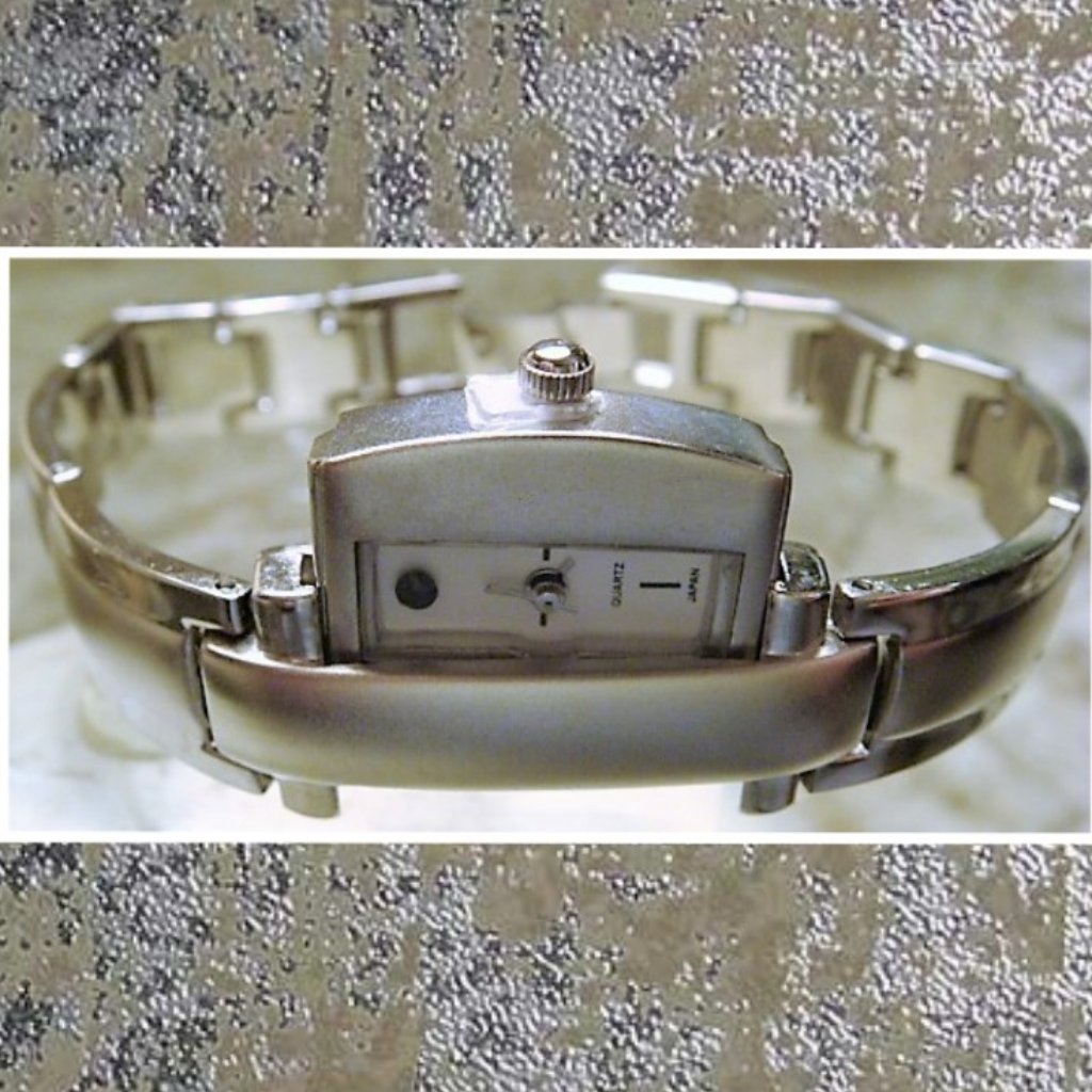 Japan Quartz Silver Watch Bracelet
